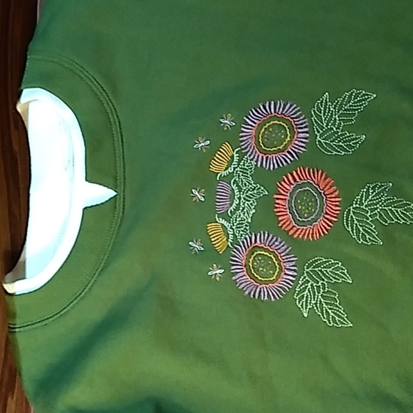 Baxter & Wells grandma  👵granny chic sweatshirt large nwt - Picture 2 of 5